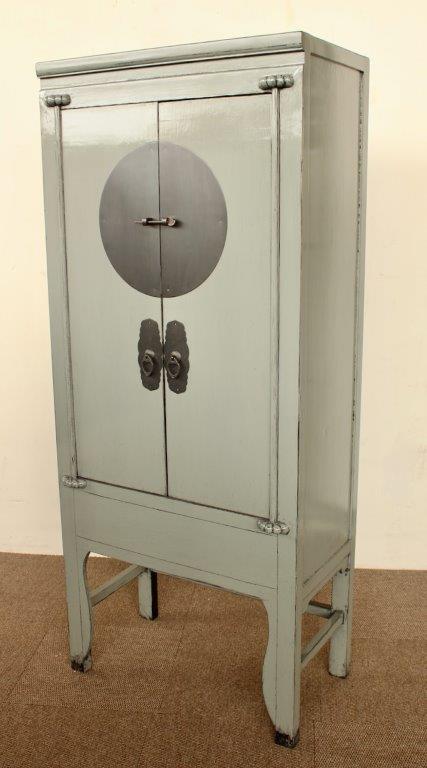 Grey 2 Door Cabinet